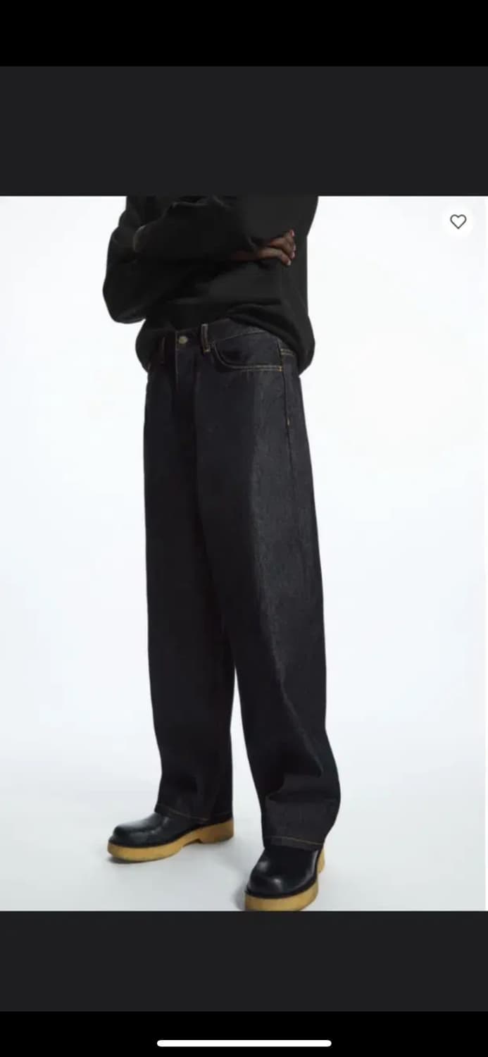 cos 코스 릴렉스드 와이드 레그 진 상품이미지1