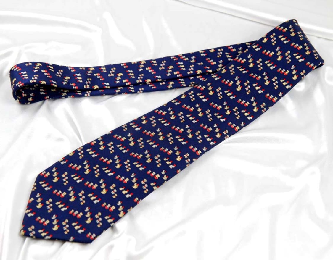 페라가모 9cm A-등급 명품넥타이 상품이미지2