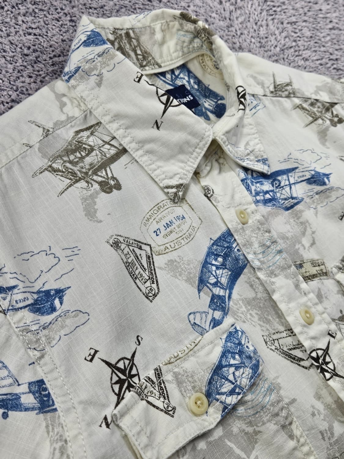 베이직 에디션 반팔 셔츠 ( S ) / 11961 상품이미지7