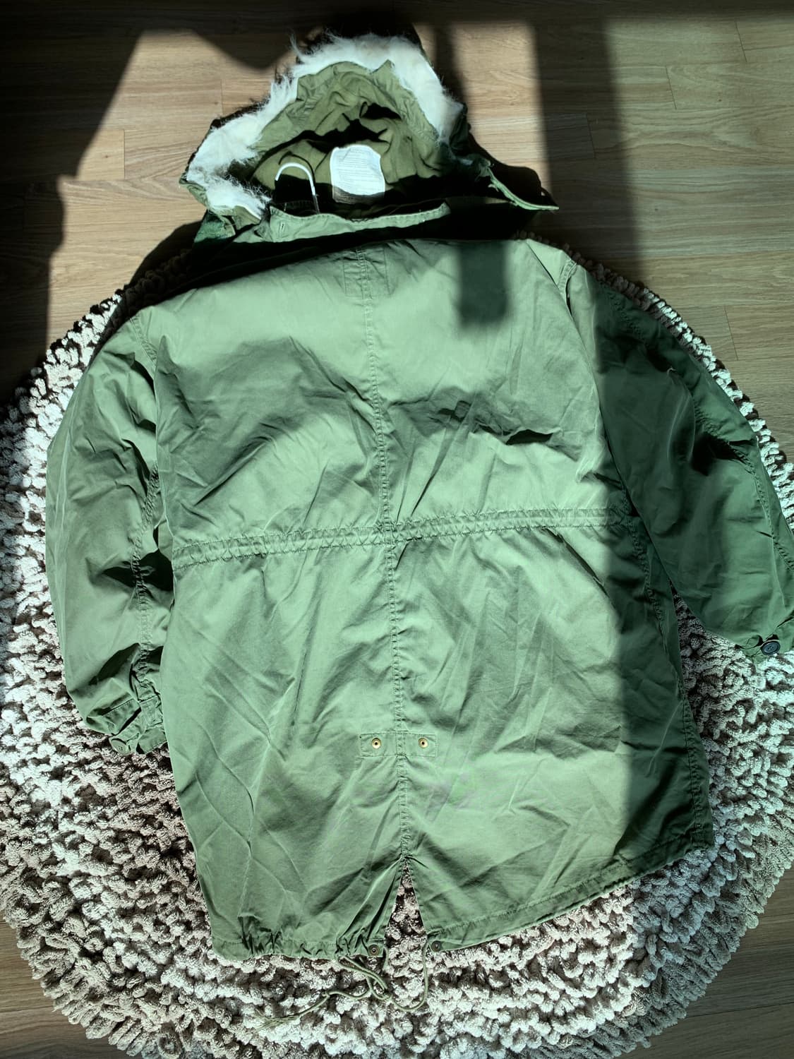 오리지널 70s피쉬테일 M-65 내,외피 모자 (내,외피) 풀세트 상품이미지3