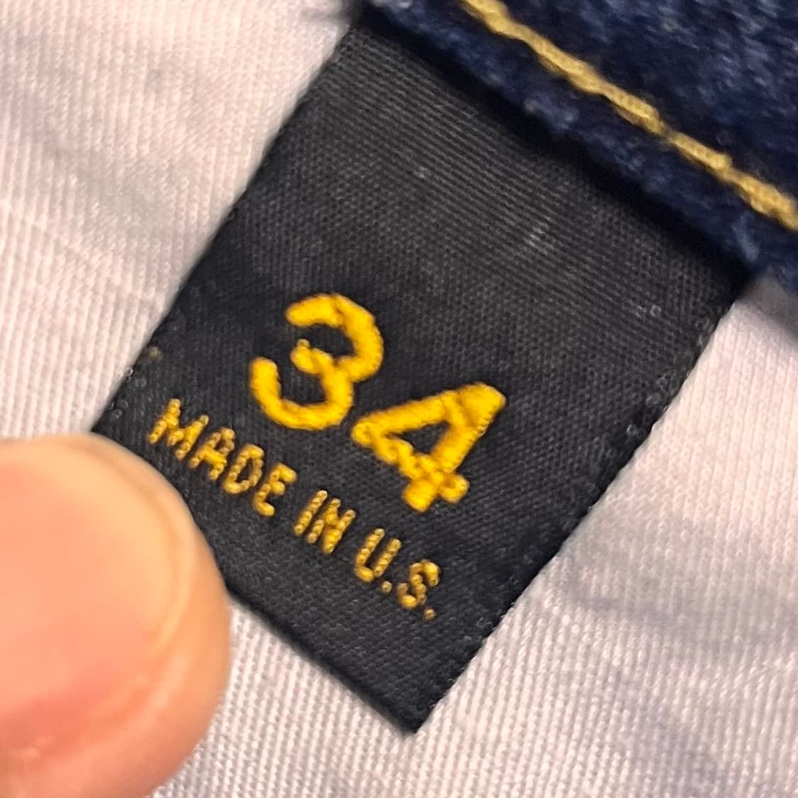 리바이스 501XX 빅E 데님팬츠 W34 L32 상품이미지5