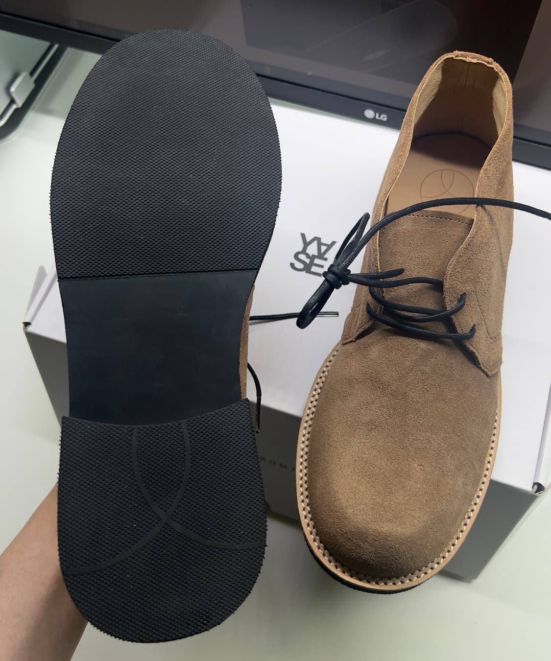 야세 카우하이드 데저트부츠 복스 브라운 260 상품이미지9