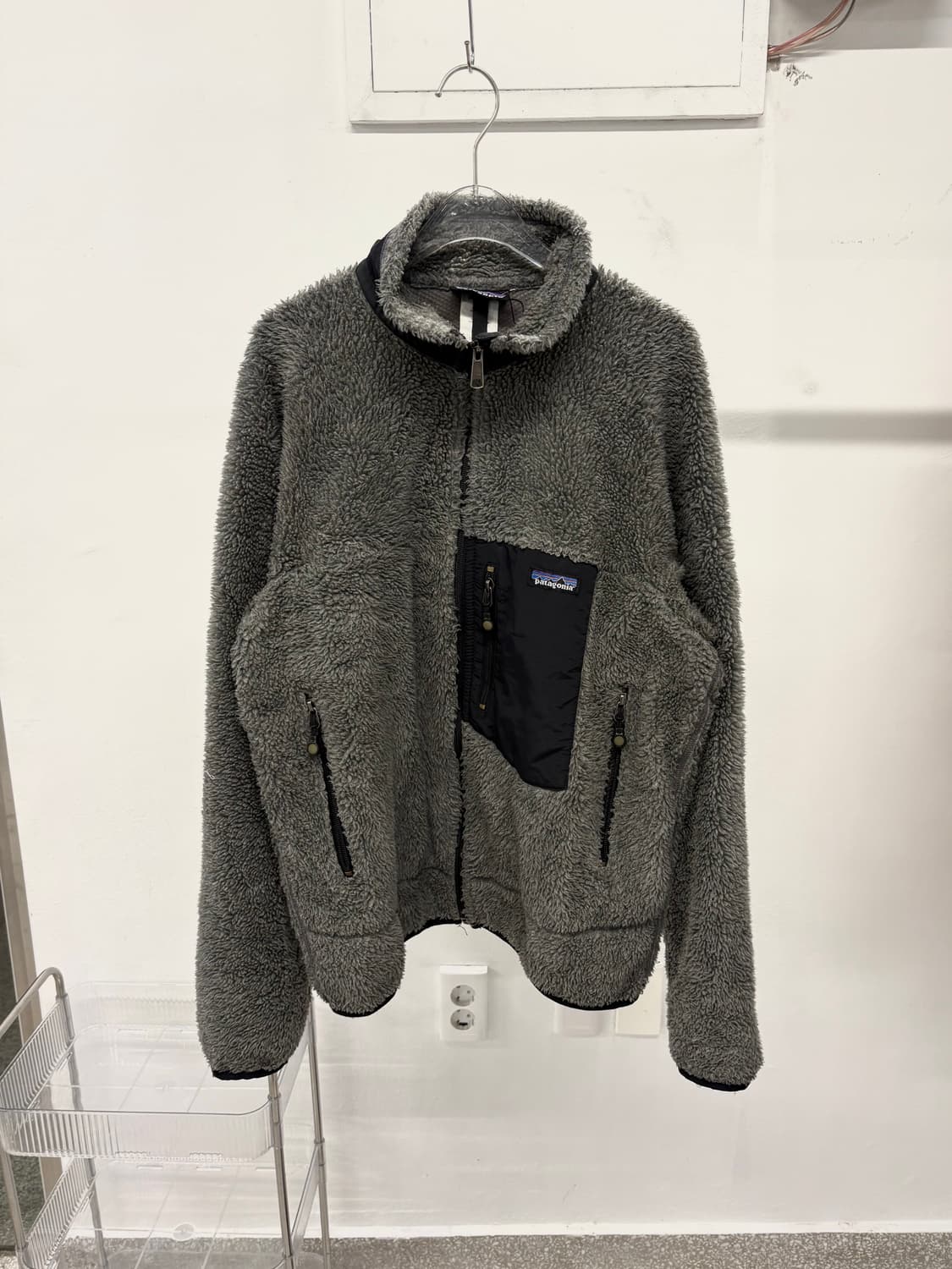 Patagonia fleece zip up gray 상품이미지2
