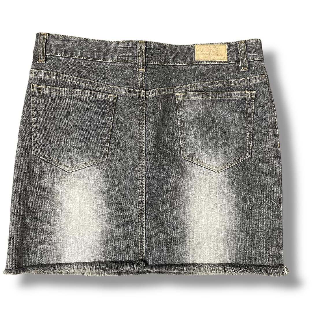 (30) Jeans Company 그레이 워싱 데님 스커트 상품이미지2