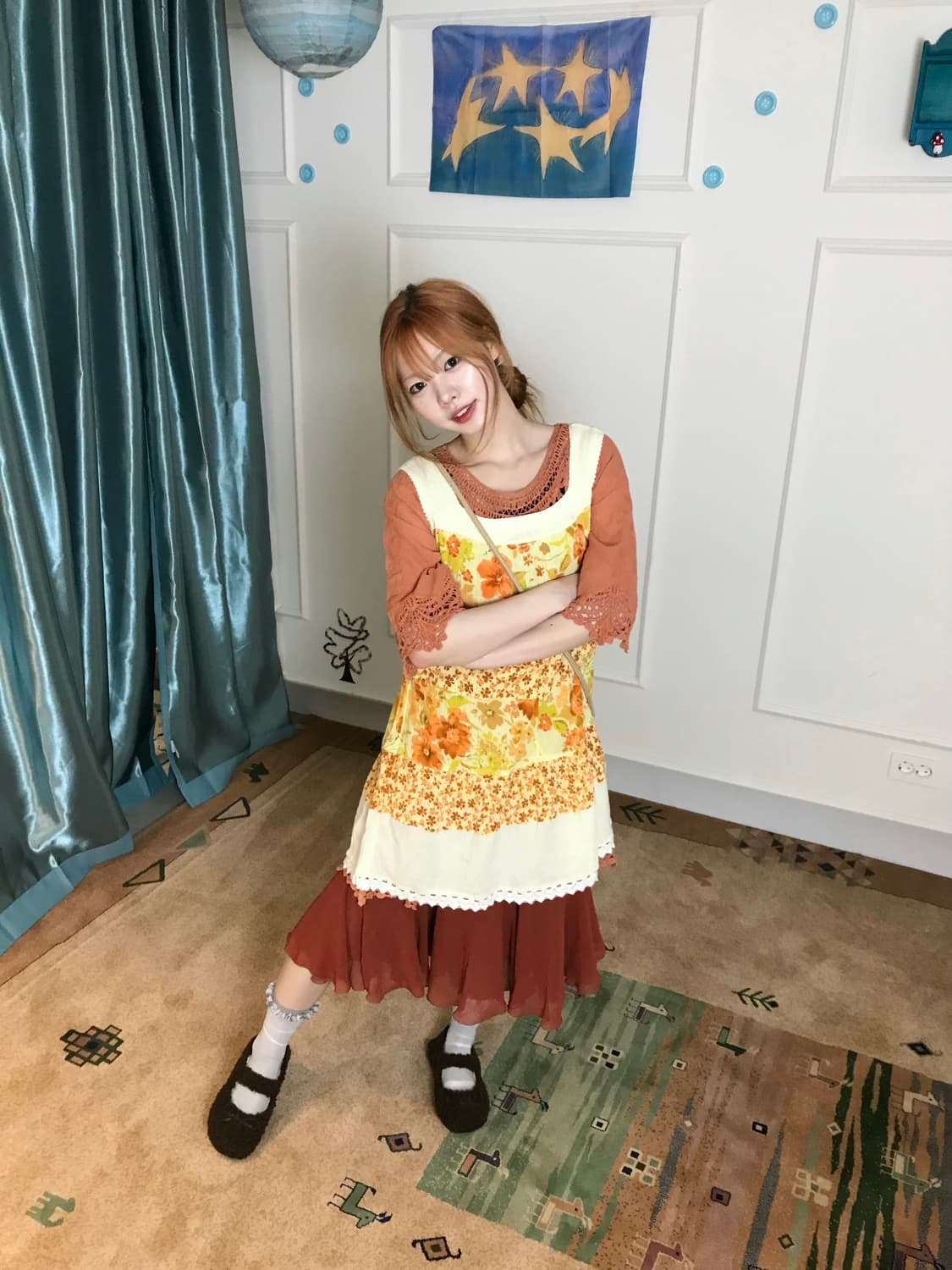 완전 알프스 소녀 하이디𓂃˖₊가 될 수 있는 능소화룩🌺🌺 상품이미지1
