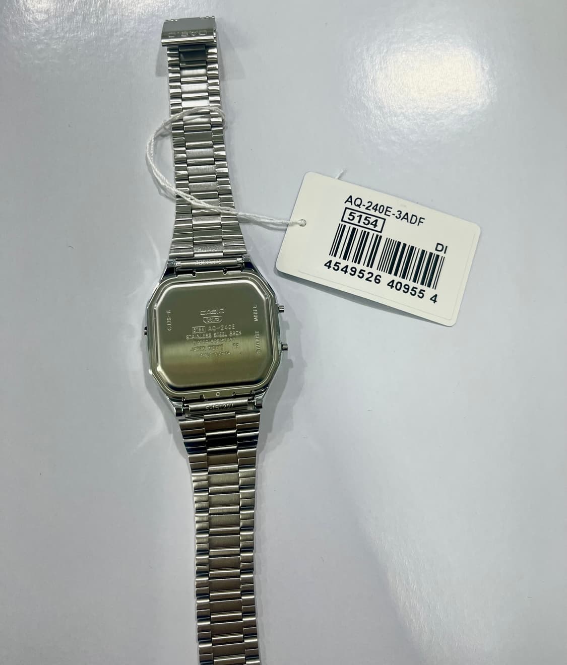 카시오 메탈 스퀘어 블루 시계 새상품 :) 상품이미지9