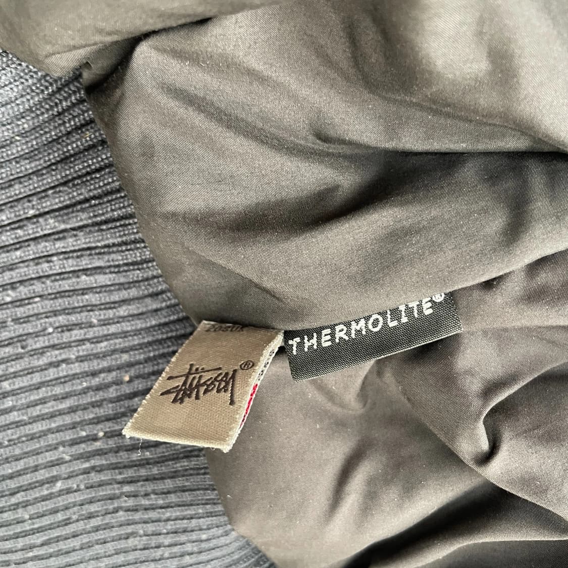 00s 스투시 올드스쿨 핀 스트라이프 바시티 자켓 상품이미지8