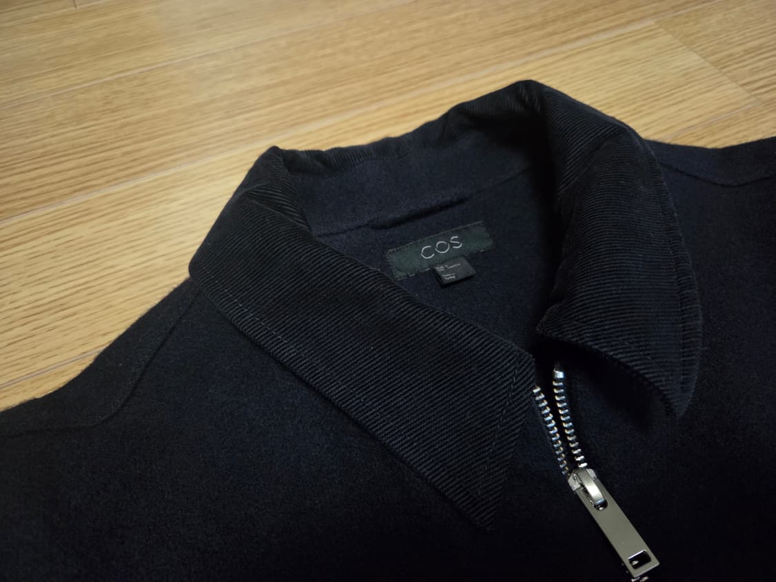 COS 코듀로이 카라 울 블루종 자켓 상품이미지5