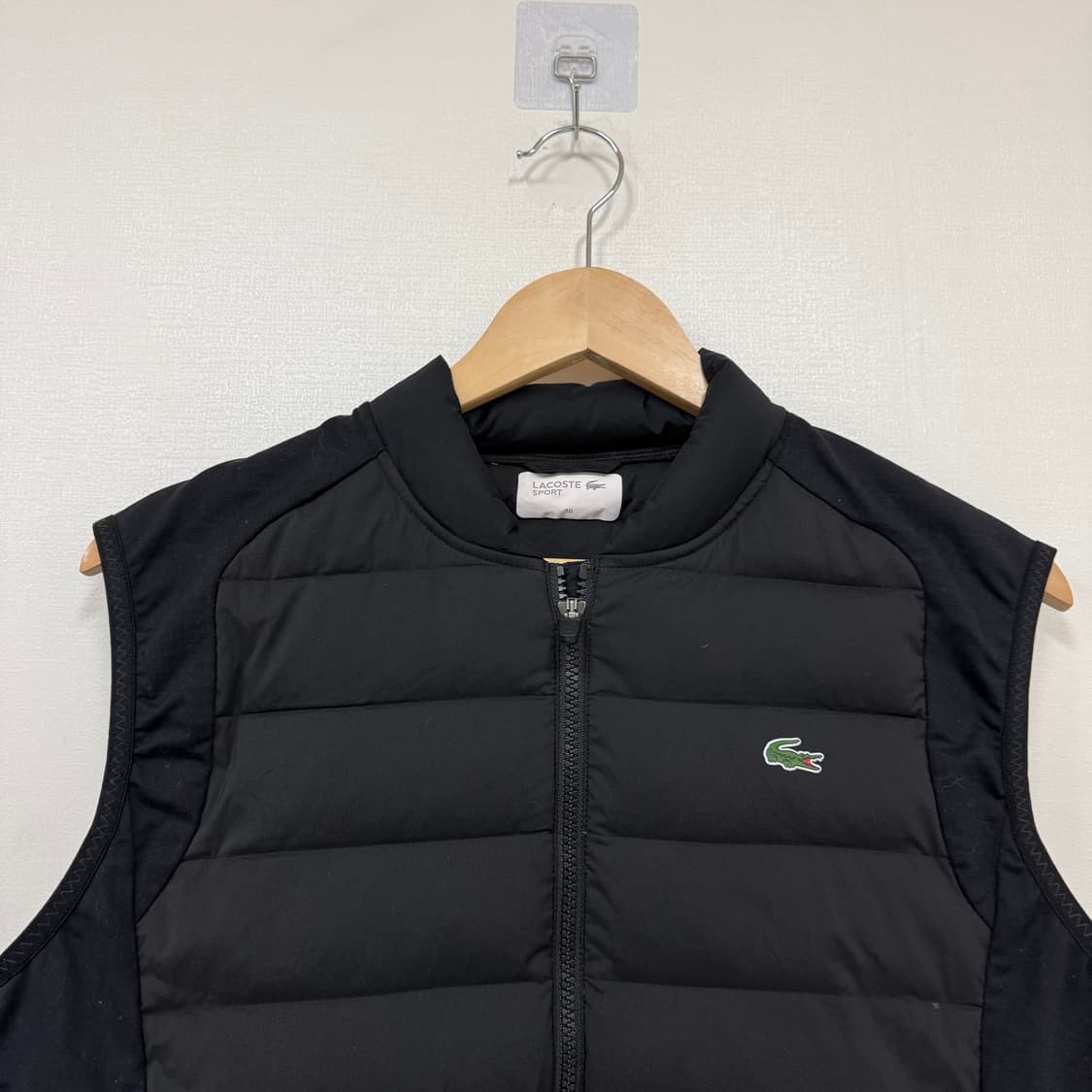 라코스테 블랙 패딩조끼38 상품이미지2
