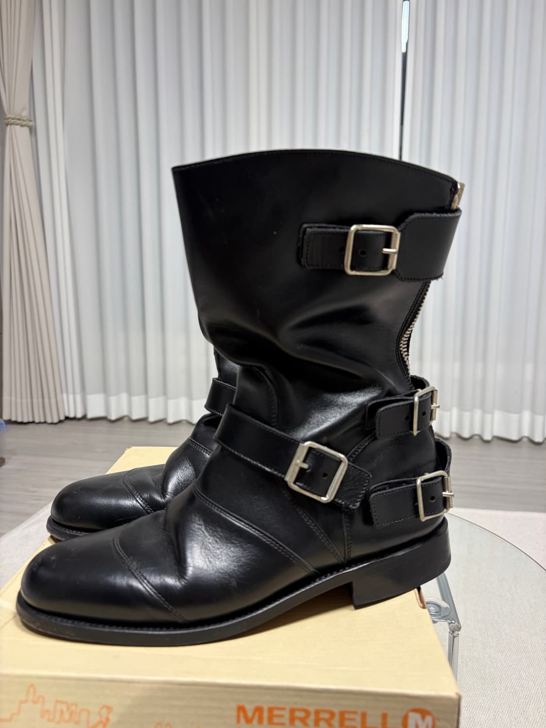 발망 바이커 부츠 42사이즈 루이스레더 상품이미지3