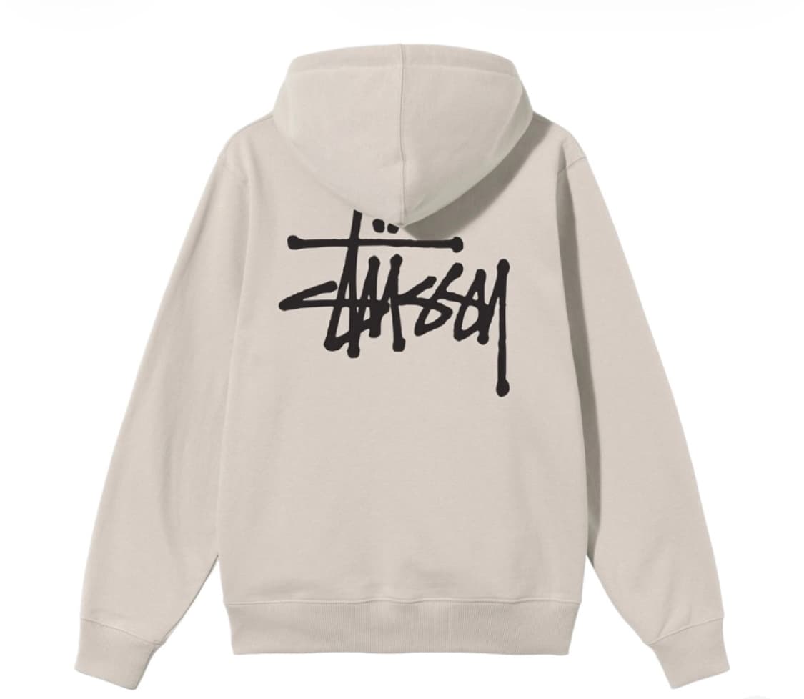 스투시 베이직 후드 스모크 상품이미지1