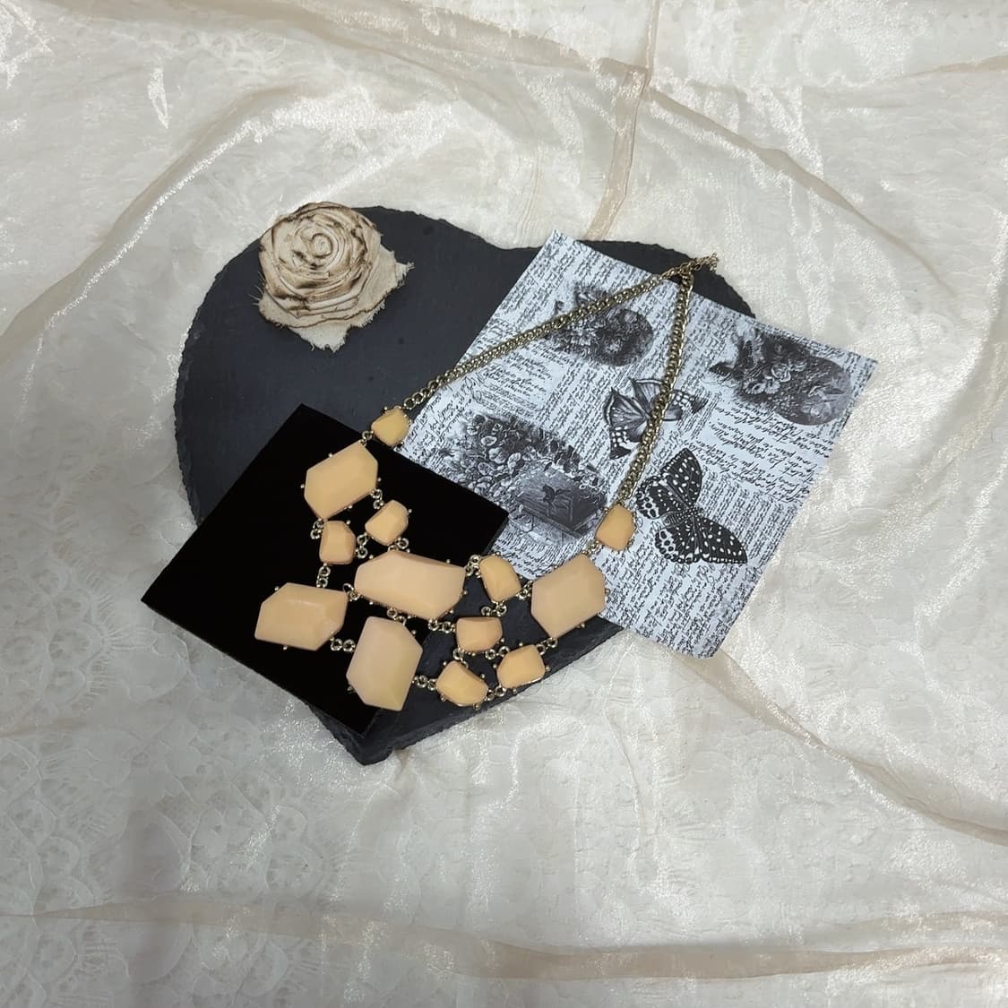 빈티지  미국 오리엔탈 쿠바체인 목걸이 상품이미지2