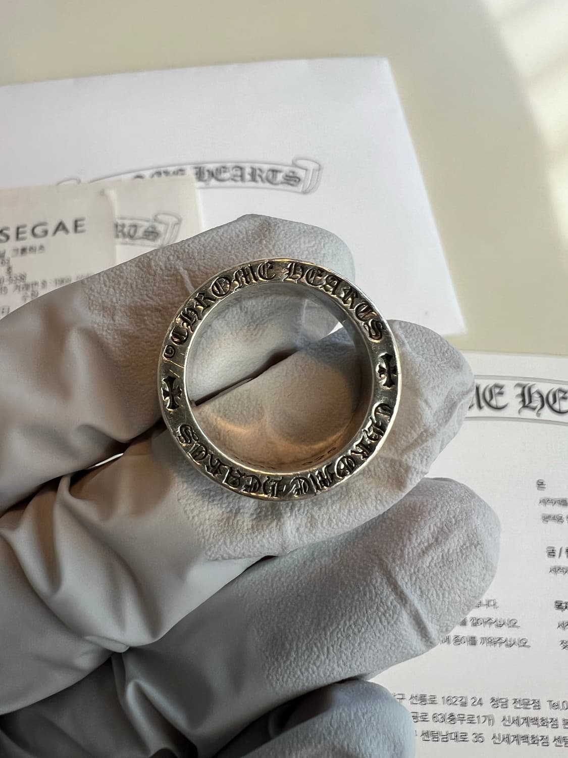 [us6.5] 크롬하츠 포에버링 상품이미지2