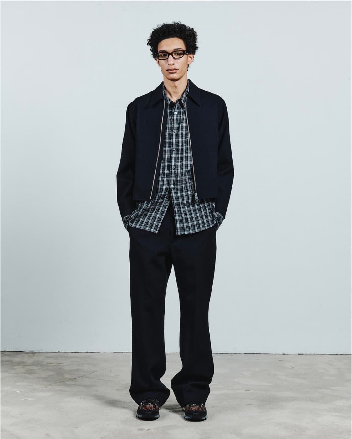 쿠어 버진 울 크롭 점퍼 - L 상품이미지1