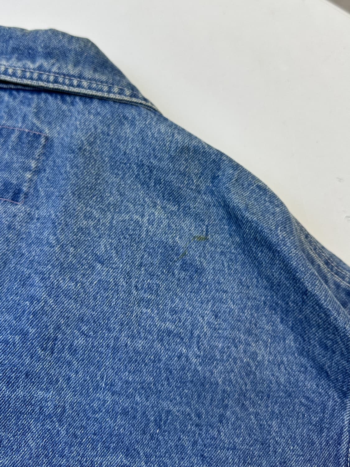 아웃사이더 90s 이태리 메이드 데님 자켓 상품이미지6