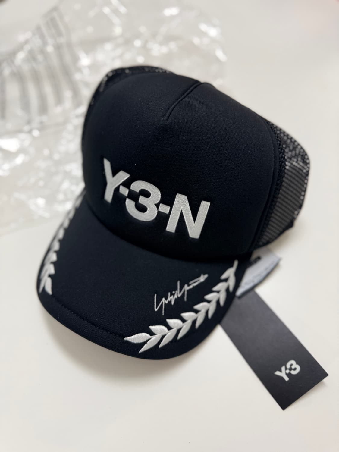 Y-3 x 네이버후드 트러커 캡 블랙 상품이미지1