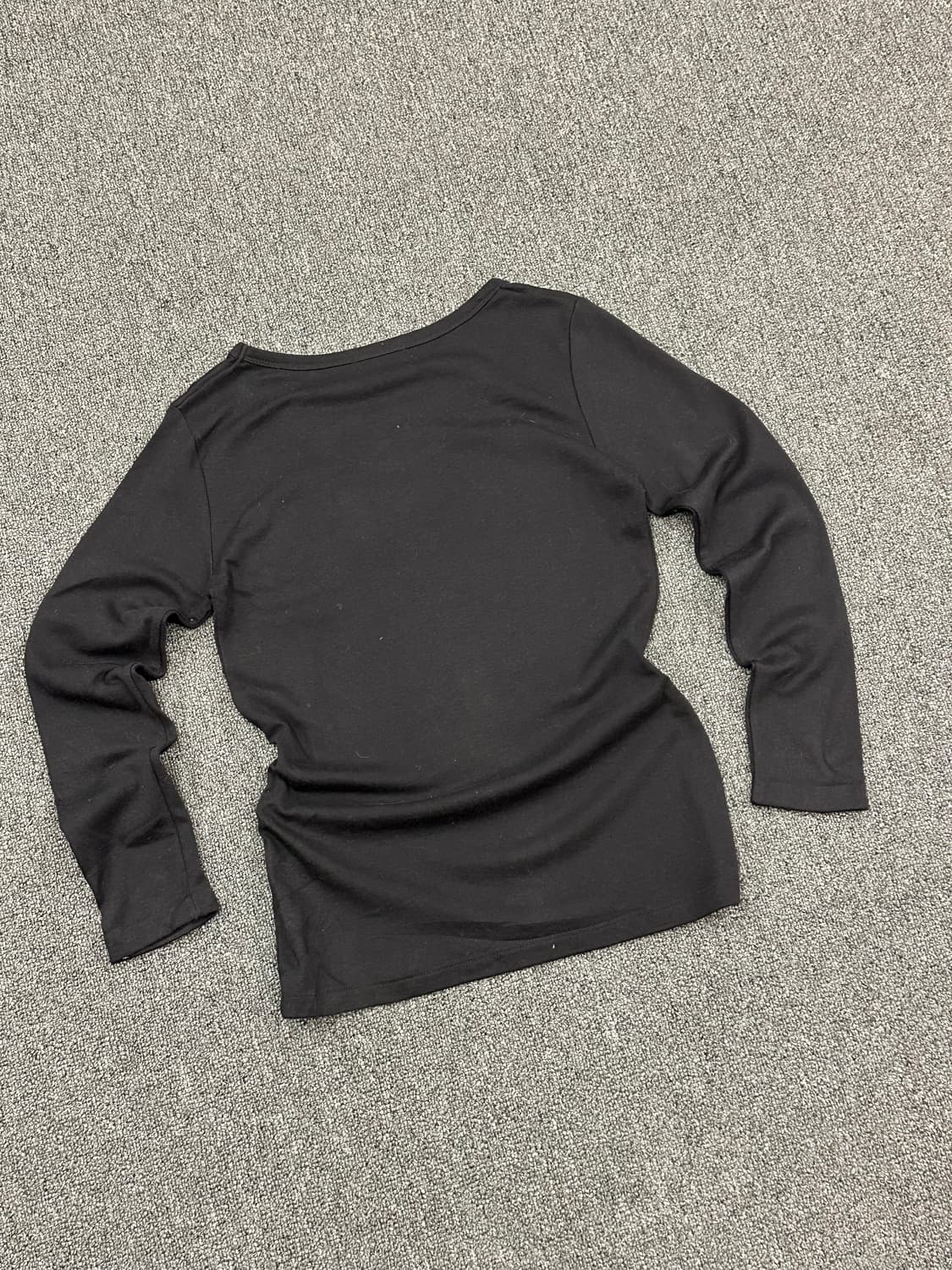 M)Japanese Vintage Y2K 여성 스컬 글리터 프린팅 롱슬리 상품이미지2