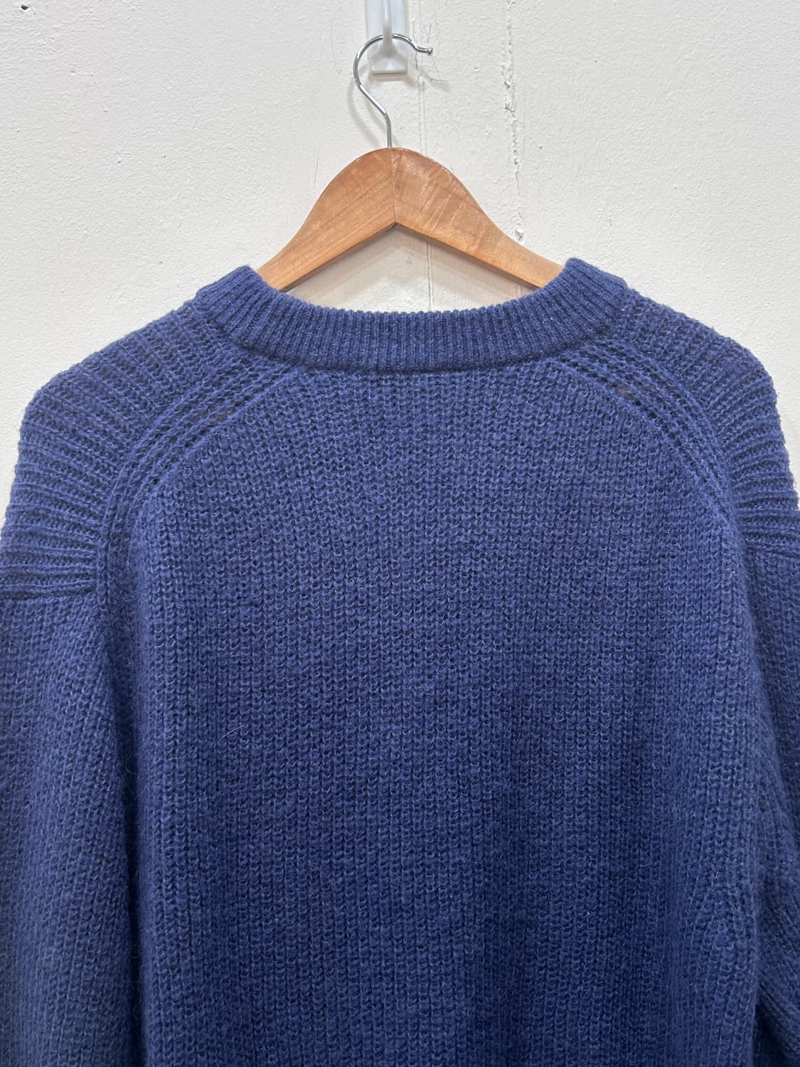 베르노 알파카 울 니트 남성 L 100사이즈 네이비 상품이미지6