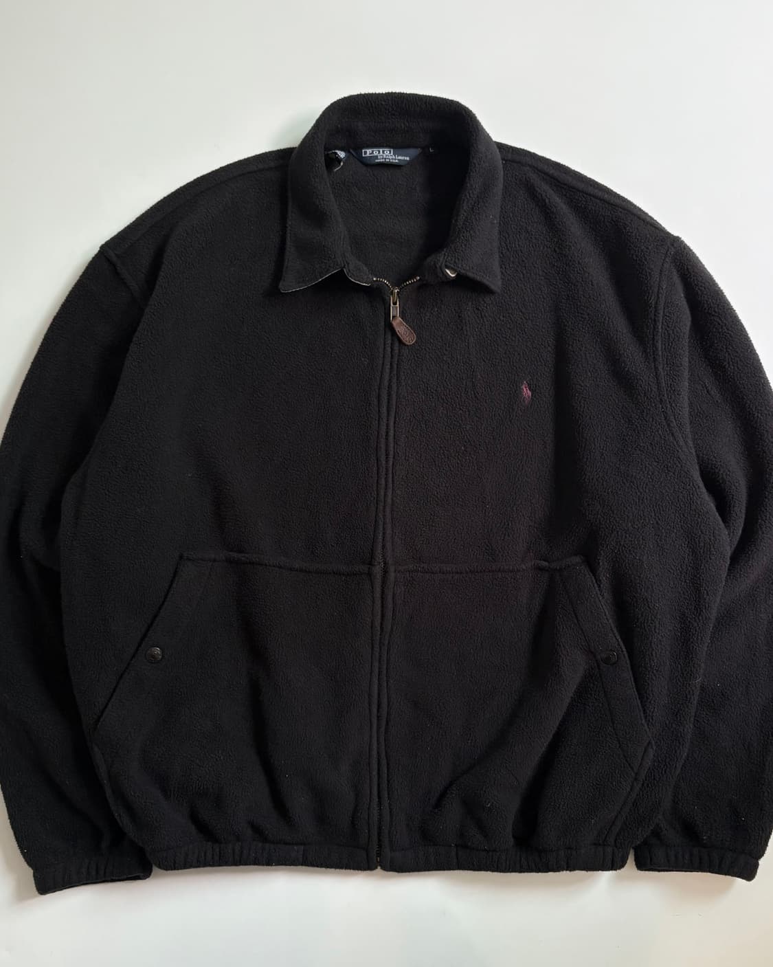 Polo 폴로 랄프로렌 USA 블랙컬러 플리스 자켓 상품이미지1