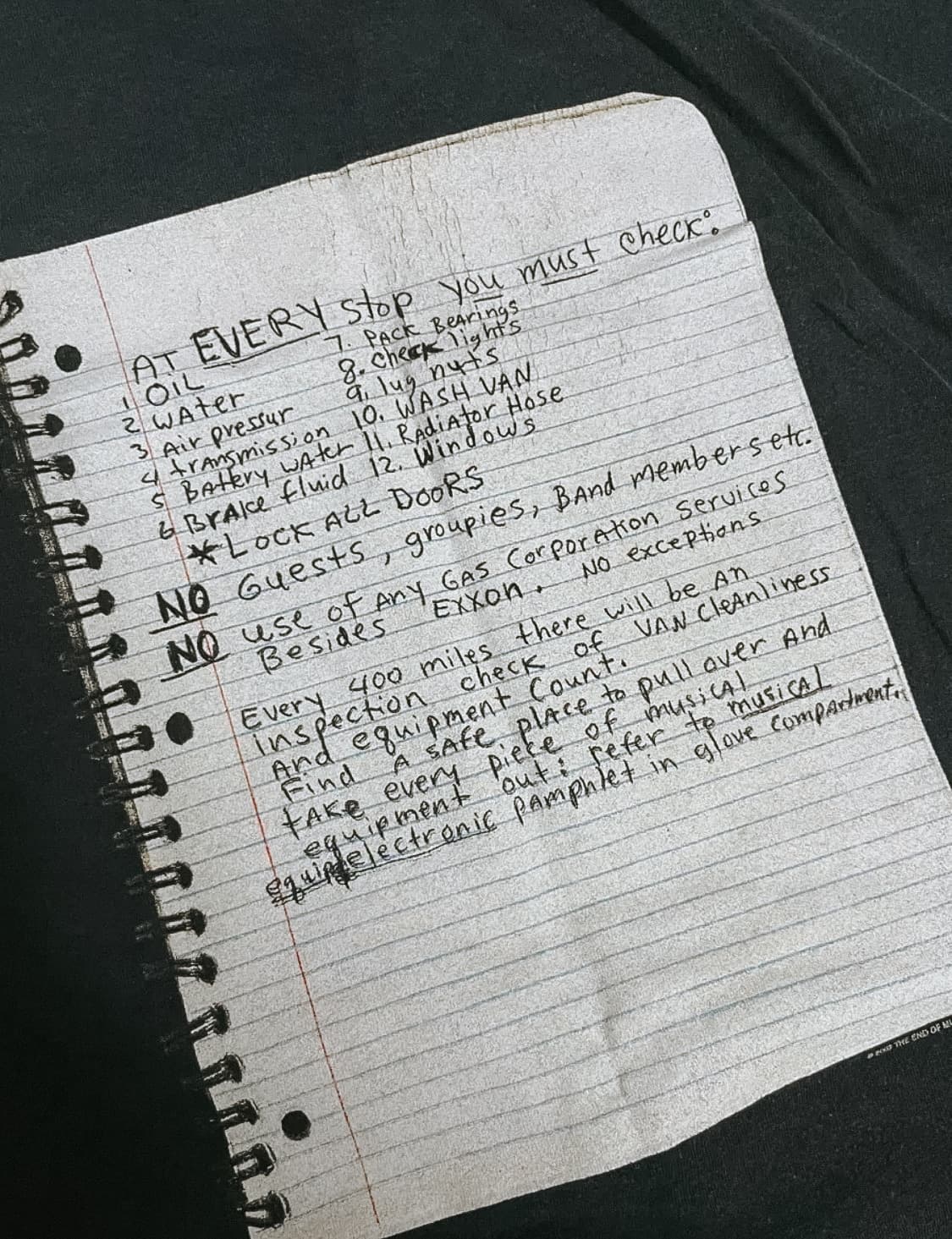 00s 빈티지 너바나 ghost notebook 티셔츠 상품이미지4