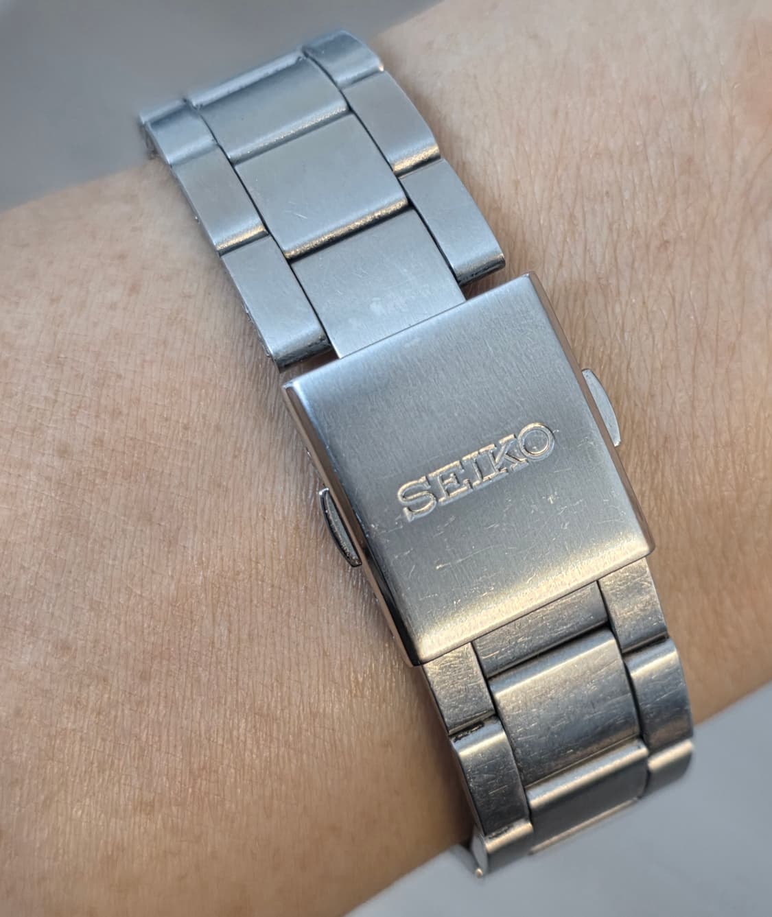 세이코 태턍광 솔라 청판 SBPN071 메탈시계(풀박스) 상품이미지4