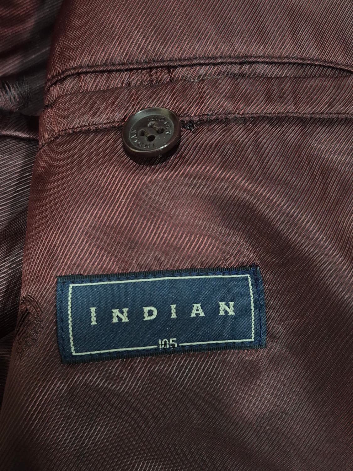 인디안 모100% 코트 남성 105사이즈 상품이미지7