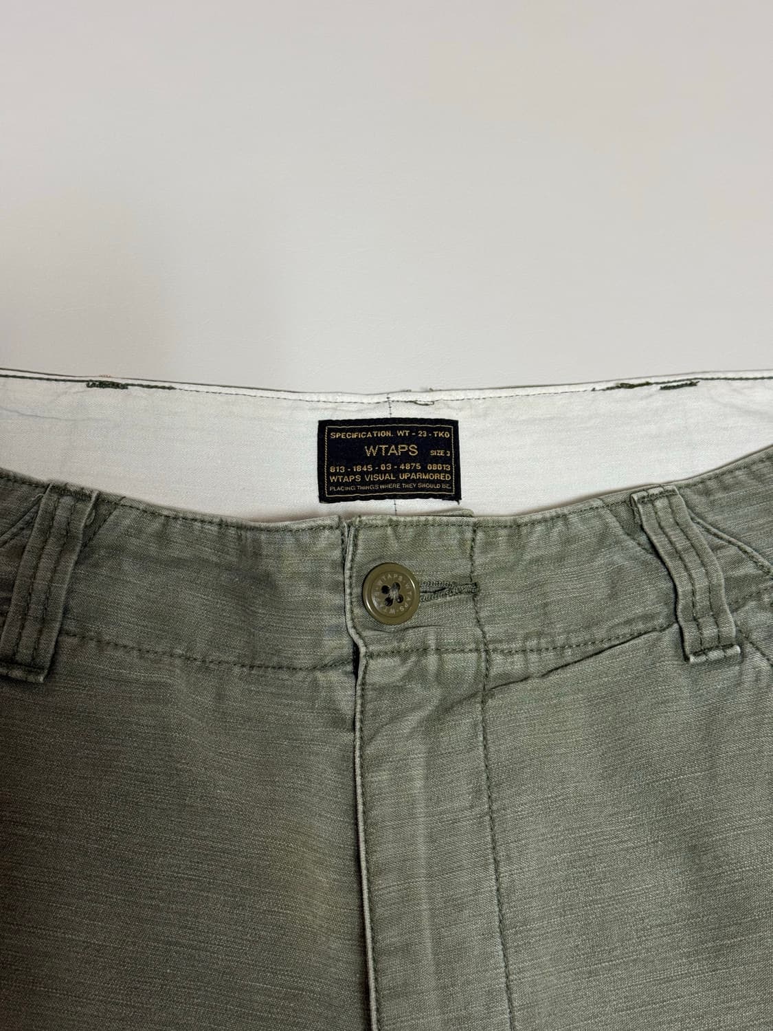 WTAPS 더블탭스 버즈 스키니 코튼 팬츠 3 상품이미지3