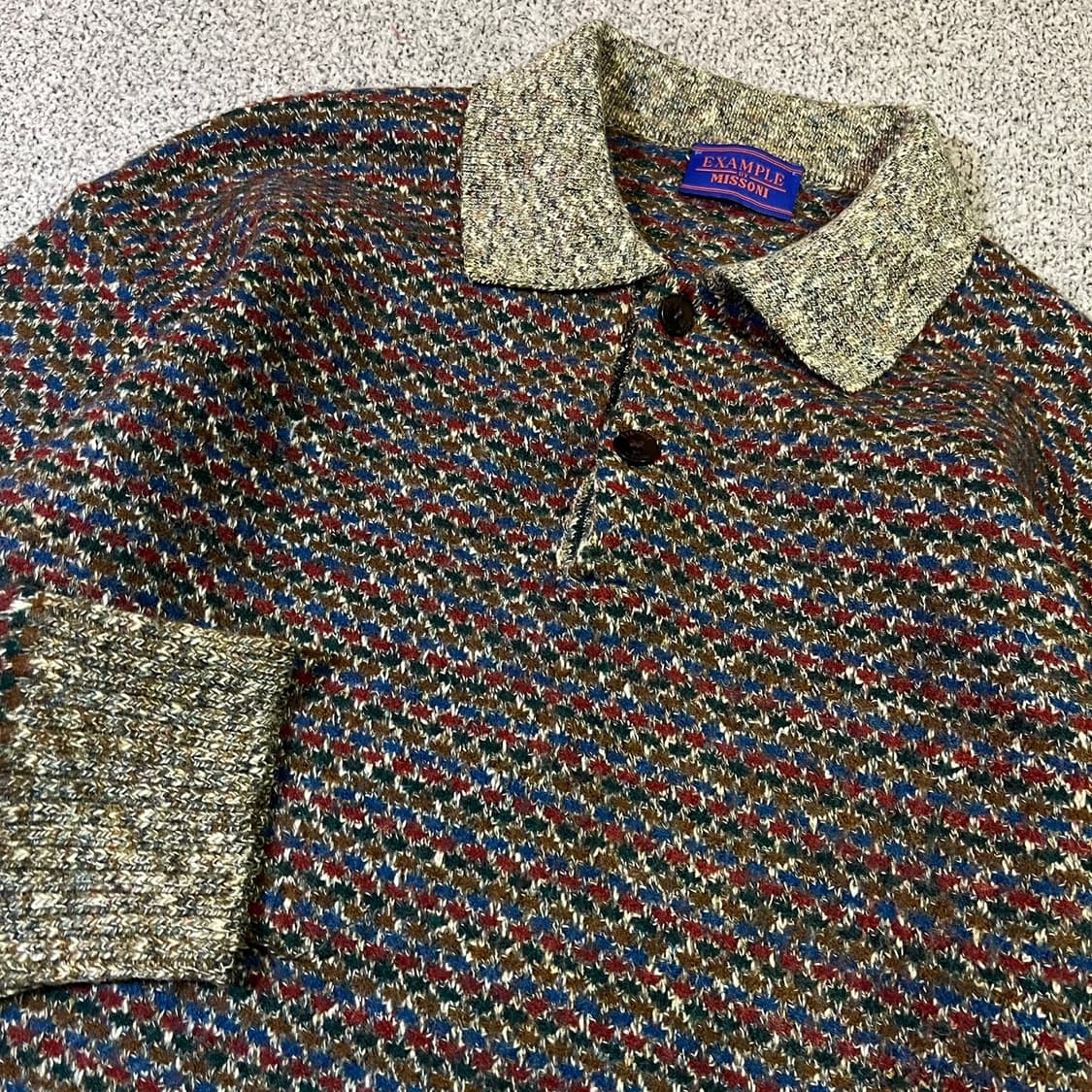 미쏘니 카라 니트 상품이미지2