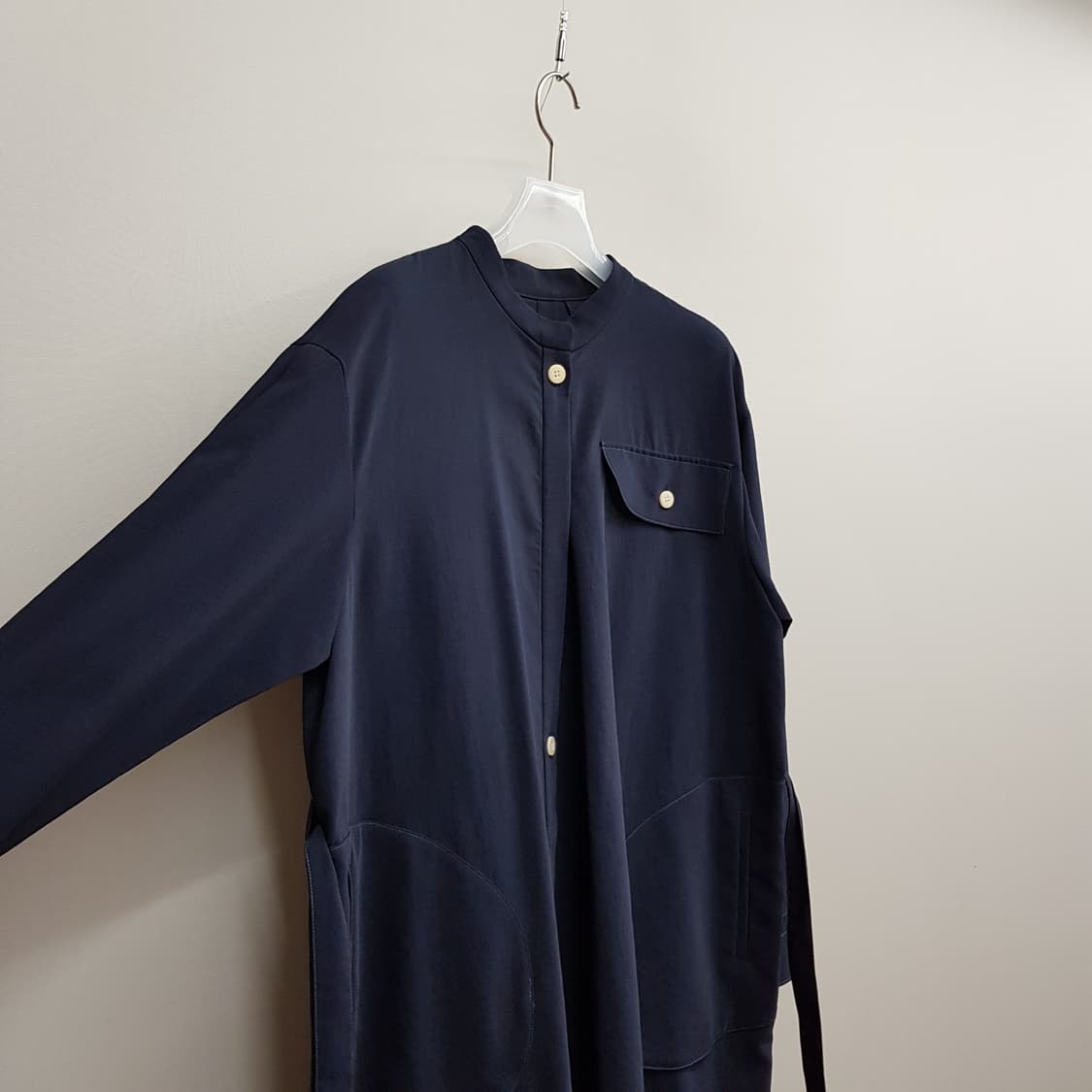 구호 2022 벨티드 롱 셔츠원피스 M사이즈 상품이미지3