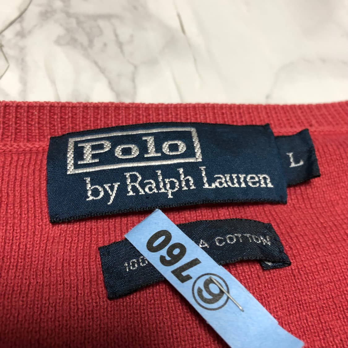 폴로 랄프로렌 브이넥 니트 깔끔 남성용 상품이미지4