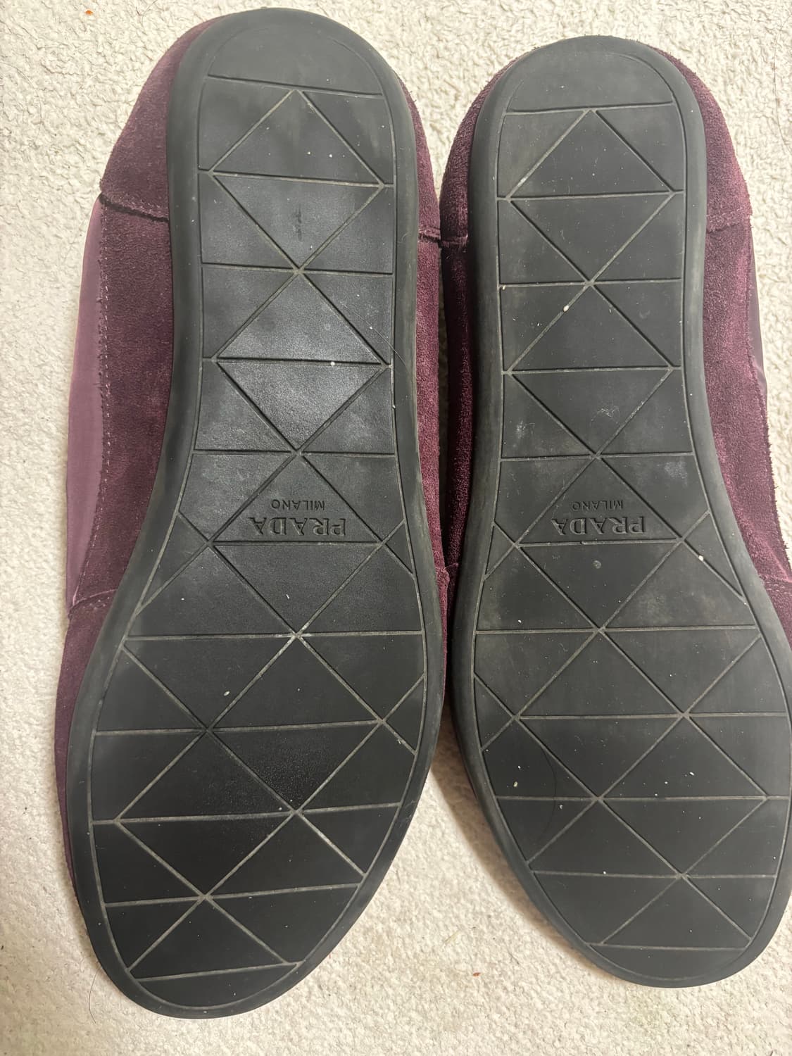 프라다 컬랩스 버건디 8.5 상품이미지6