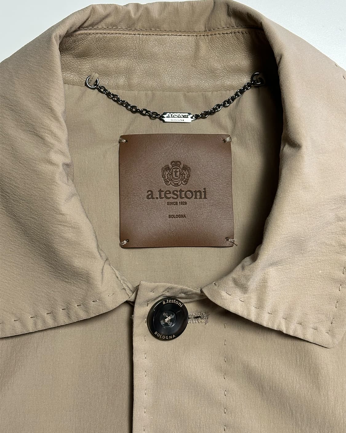 아테스토니 나일론 트렌치코트 상품이미지3