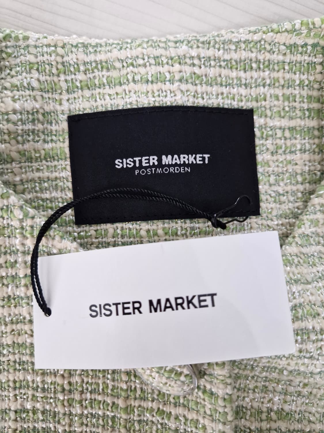 [새상품]시스터마켓 라운드 트위드자켓(M) 상품이미지5