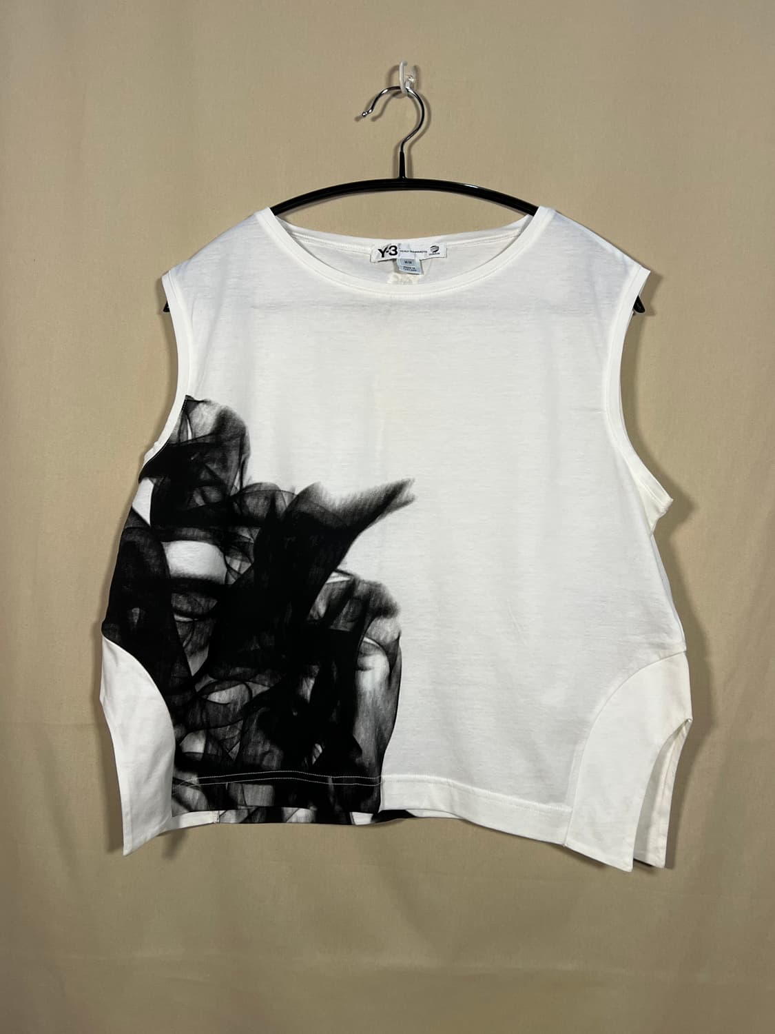 요지 야마모토 Y-3 비대칭 탱크 탑 처분  상품이미지1