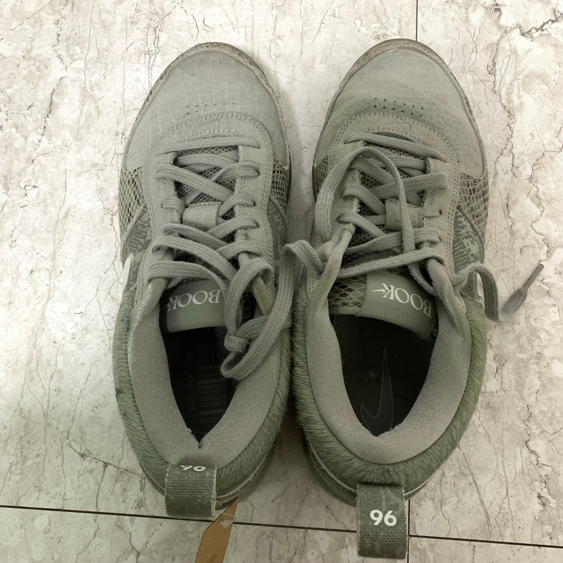 나이키 96 스니커즈 운동화 275mm 올리브 그레이 상품이미지5