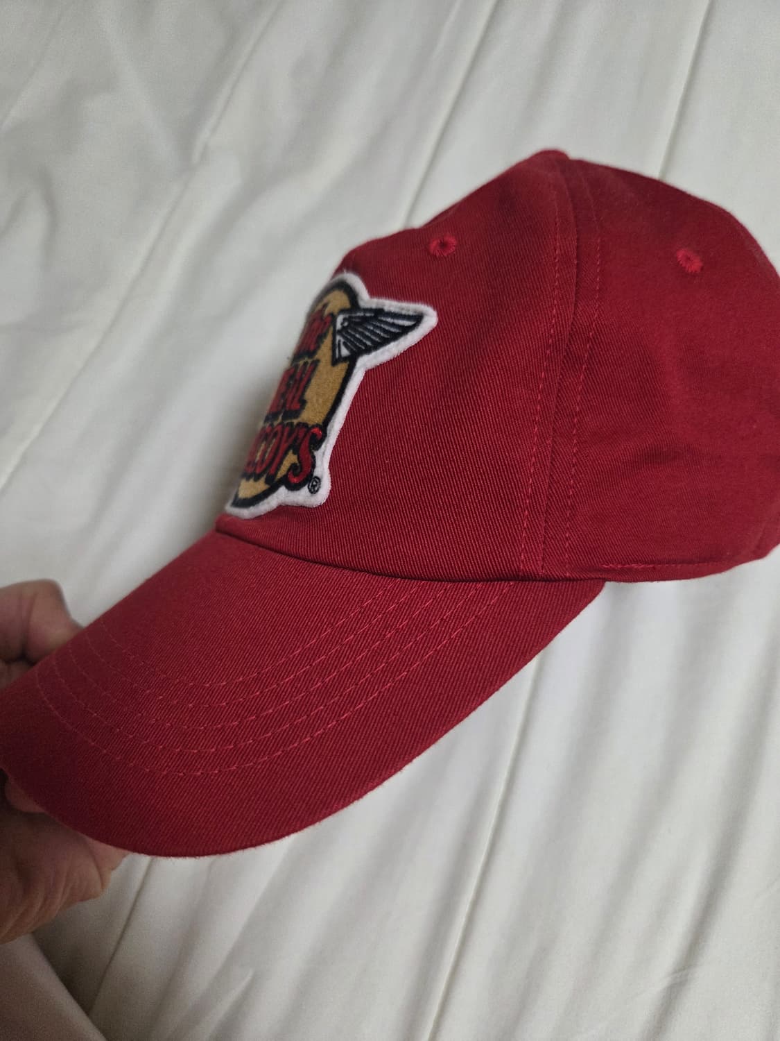 리얼맥코이 레드 볼캡 팝니다 상품이미지2