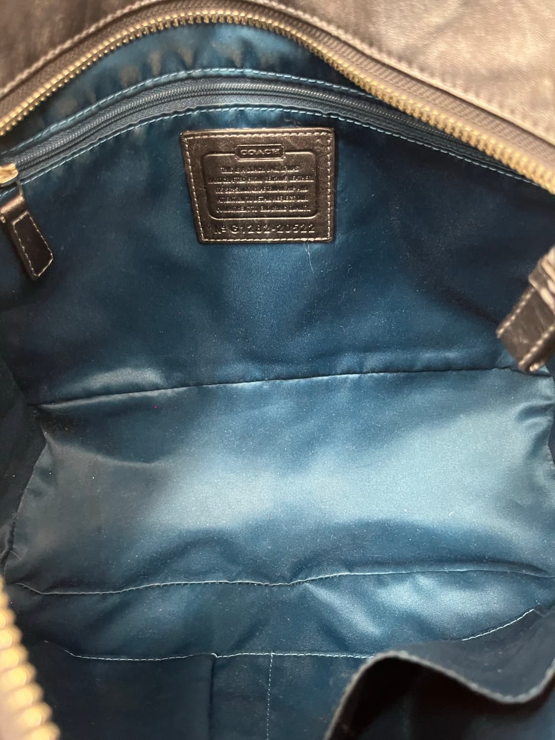 Coach Black Square Big Bag 상품이미지9