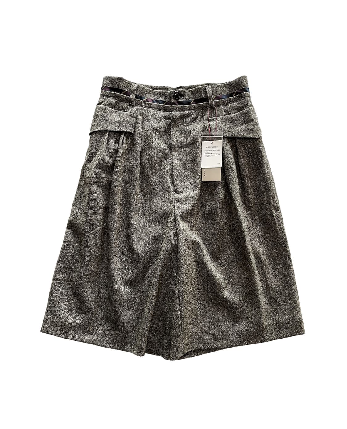 SUNAOKUWAHARA tweed wool pants 상품이미지2