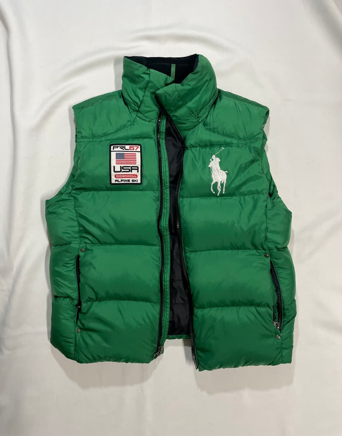 랄프로렌 폴로 빅포니 성조기 패딩조끼 상품이미지2