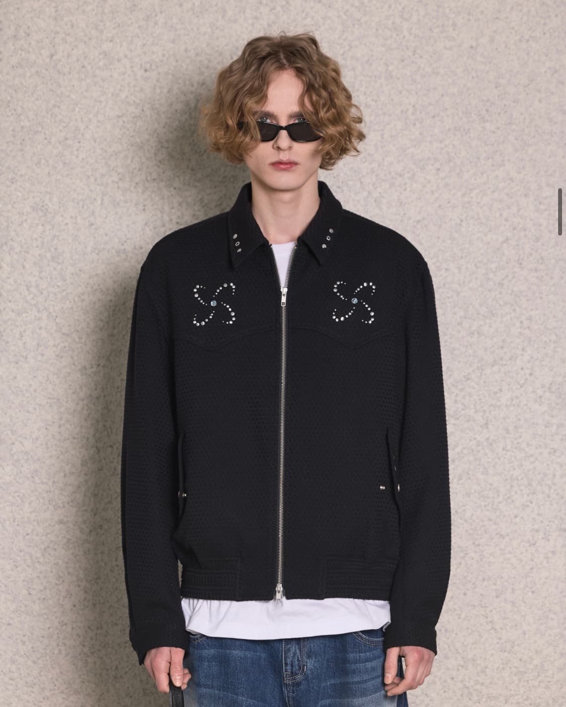마틴플랜 Ventil Stud Jacket 블랙 상품이미지3