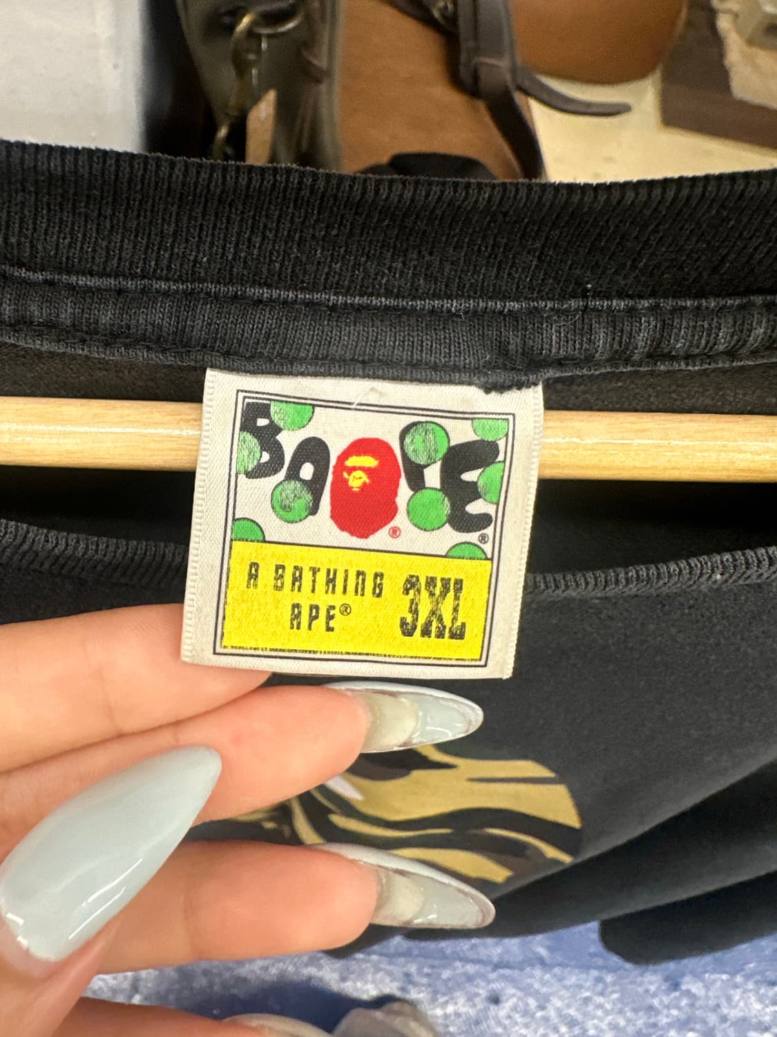BAPE 베이프 카모 빅사루 반팔티  상품이미지6
