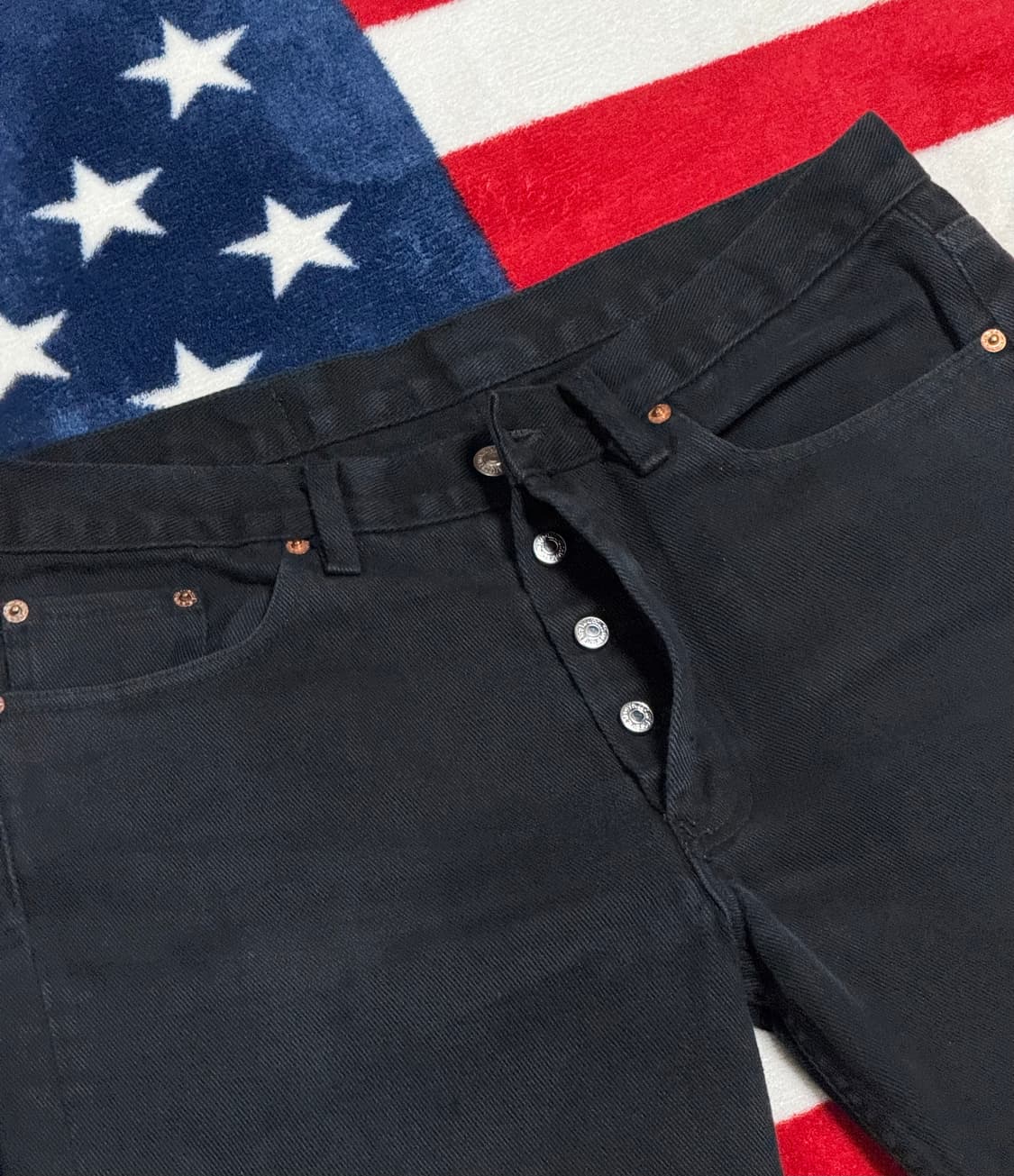 Levis 501 블랙진 리바이스501 빈티지 levis 501 블랙진 상품이미지6