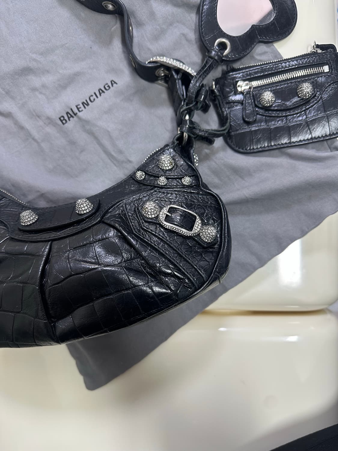 [A 정품] 발렌시아가 르카골 xs 크리스탈스톤 상품이미지4