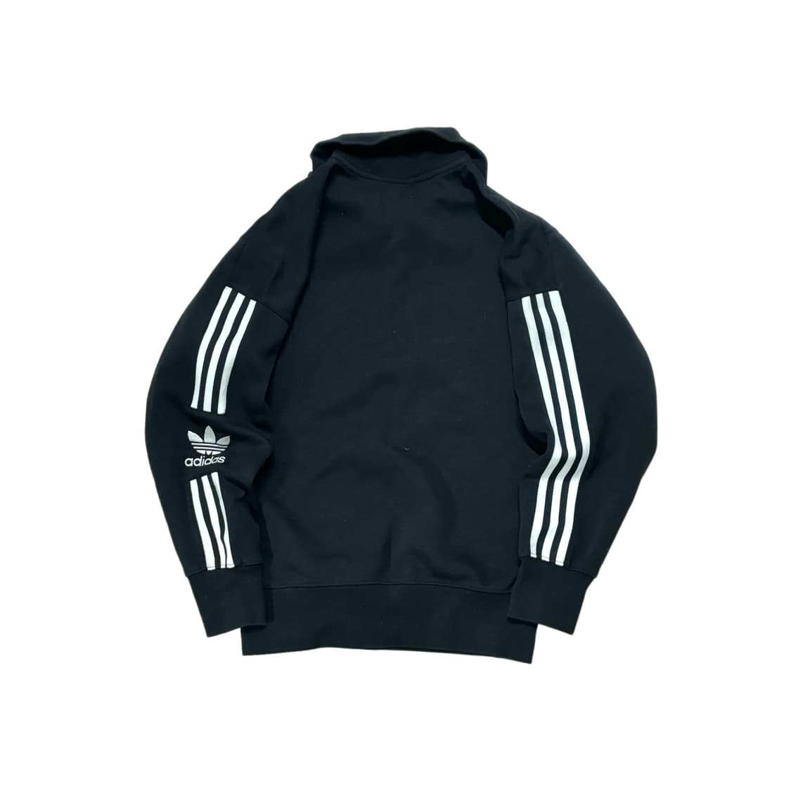 아디다스 신형 아노락 져지 맨투맨 블랙 상품이미지3