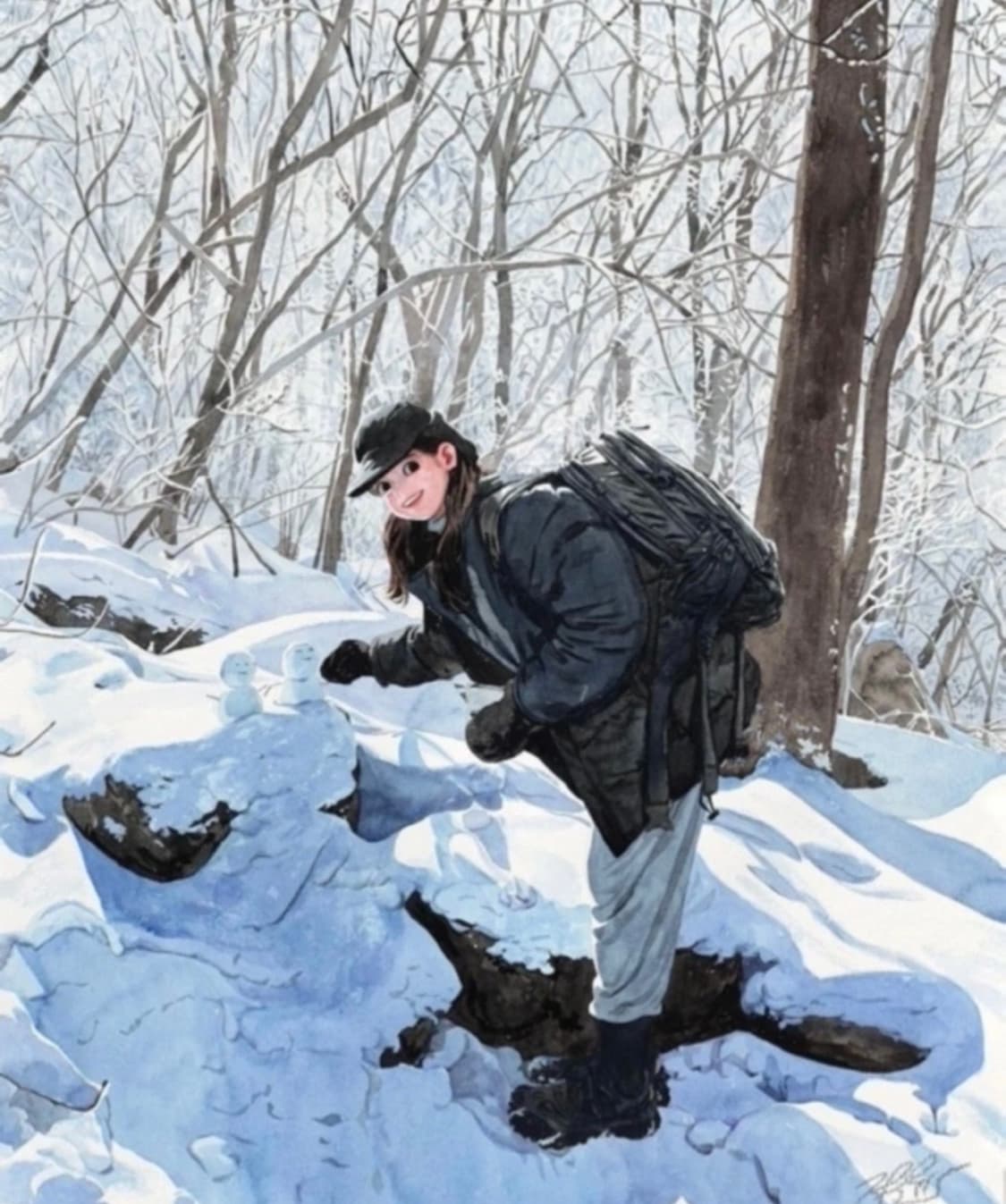 김정윤 작가 (소백산02) 포스터 상품이미지1