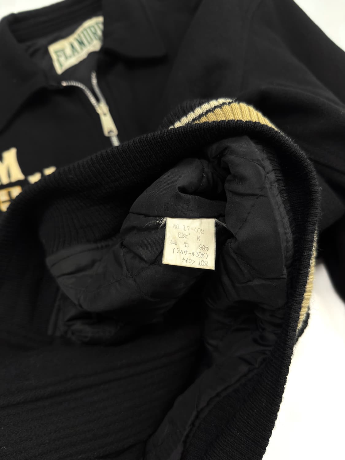 맨즈 플랑드르 mens flandre JPN 울 바시티자켓 상품이미지5