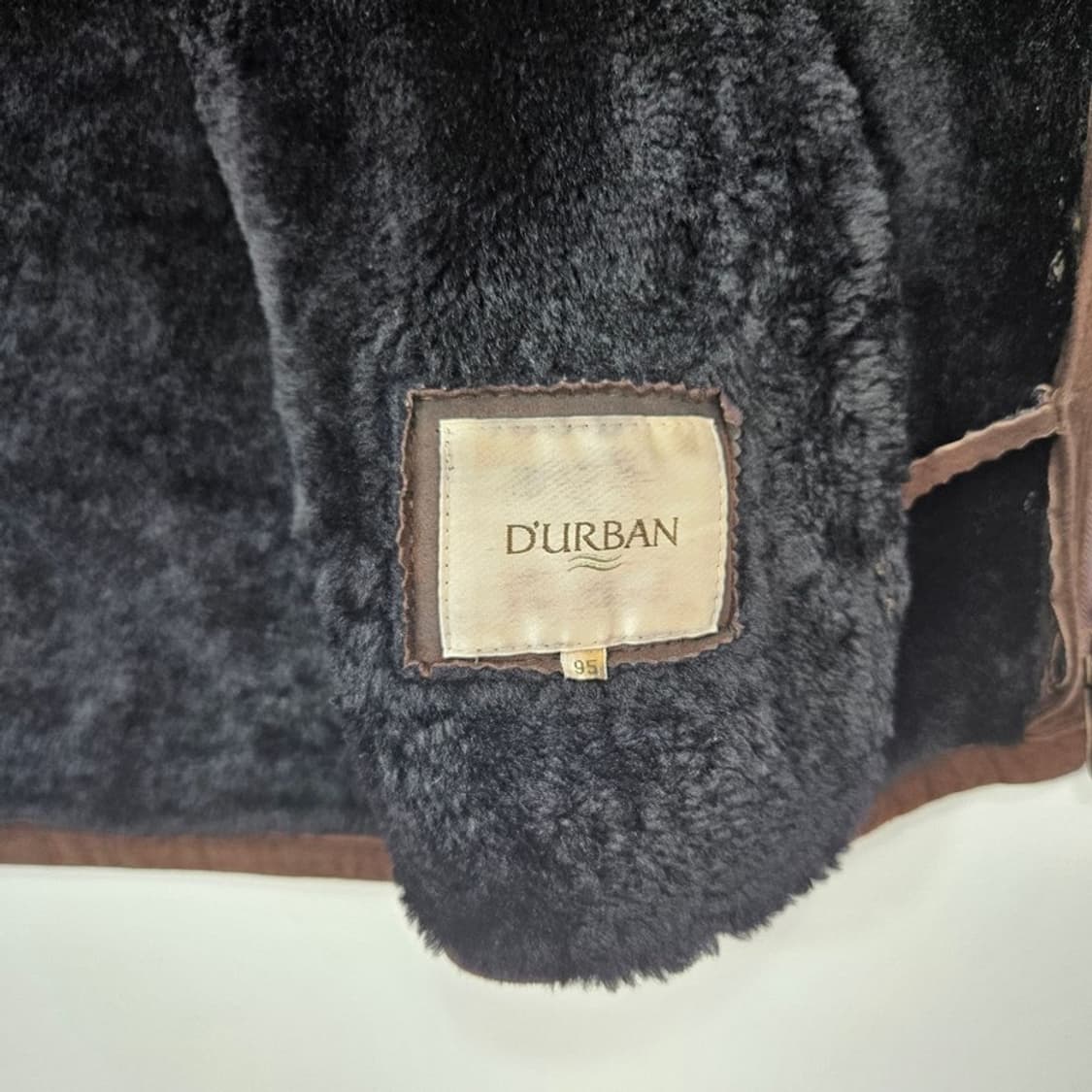 DURBAN 양가죽 무스탕 M 상품이미지6