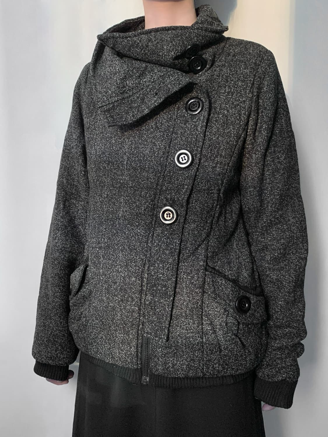 Highneck Padded Jacket 상품이미지2