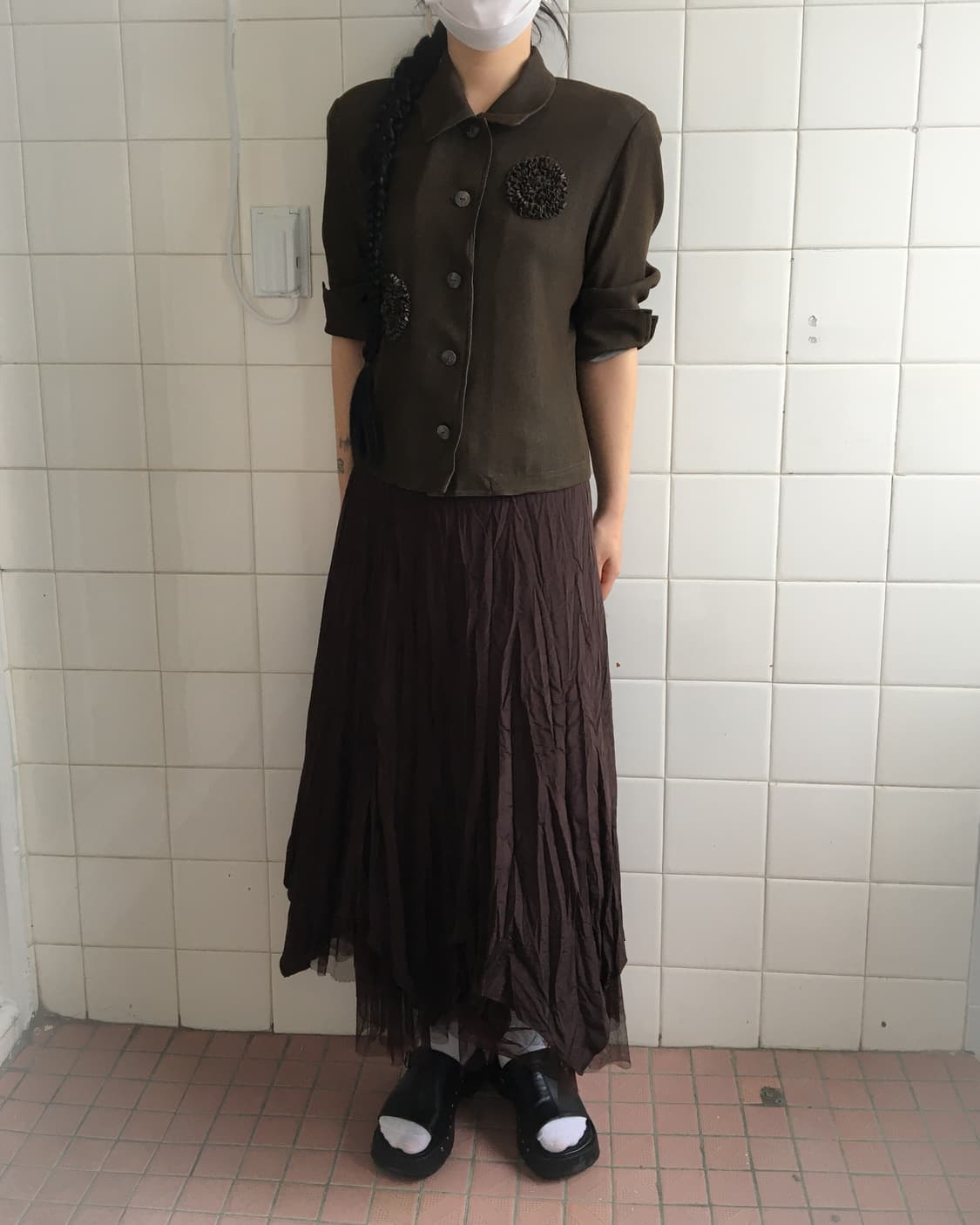 Corsage point jacket 상품이미지8