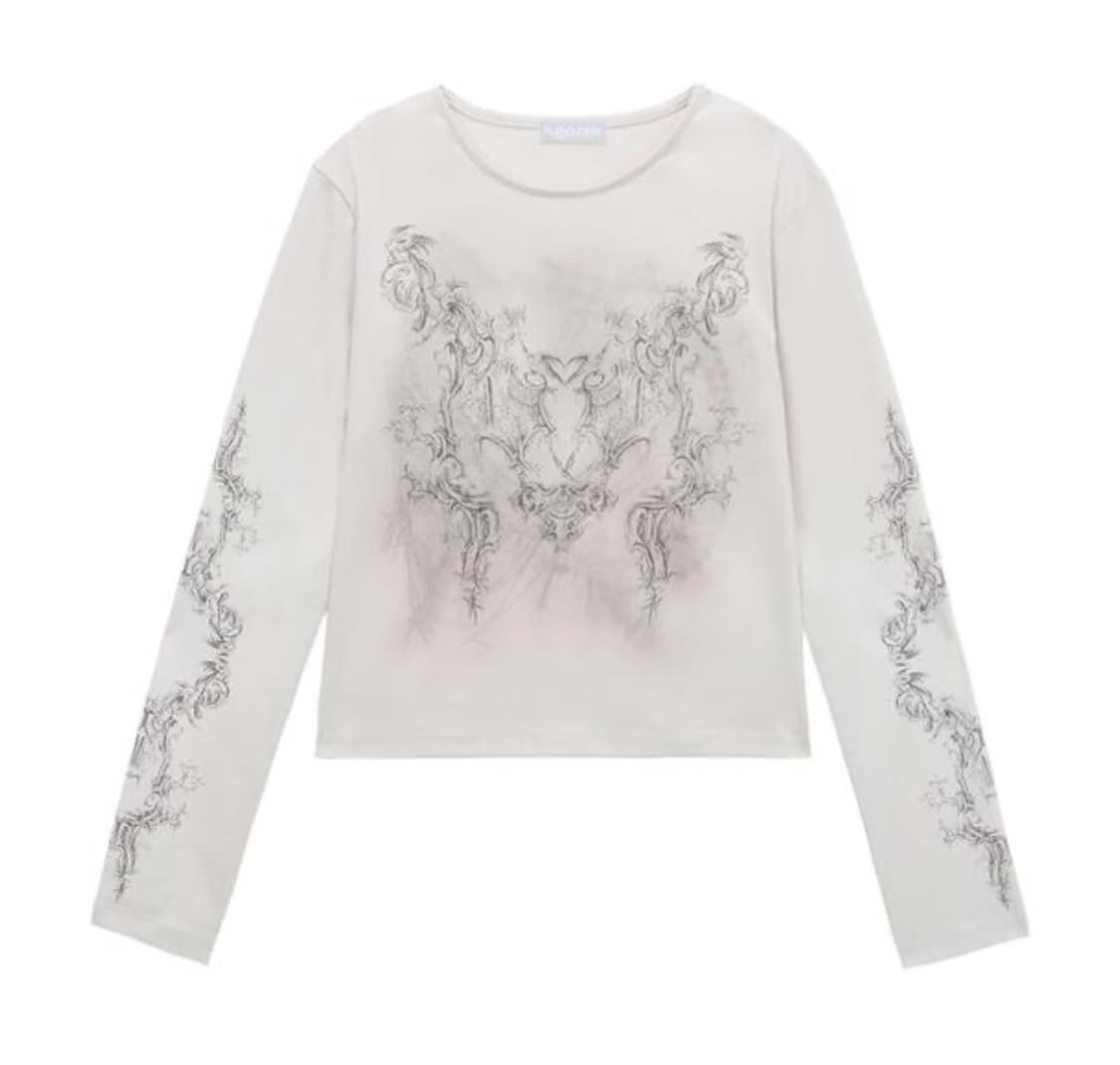 허그유어스킨 로코코 오너먼트 티 상품이미지1